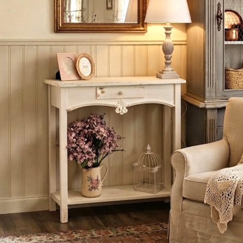 Consolle in Legno, Atelier Bologna, Clayre & Eef, Shabby Chic