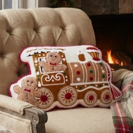 cuscino Natale, Blanc Mariclò, Atelier Bologna, Natale