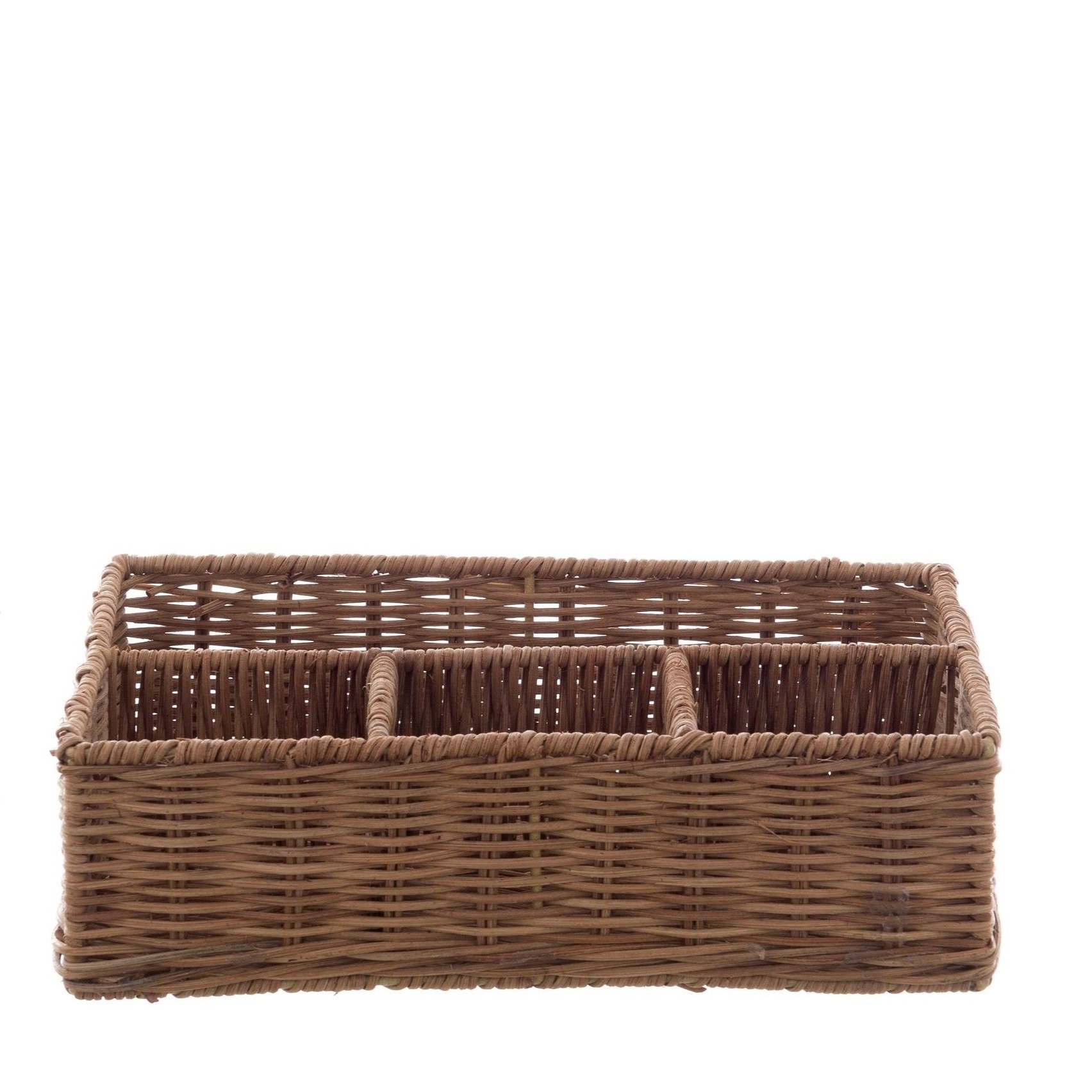 Porta posate in rattan cm 27x17 - immagine 3