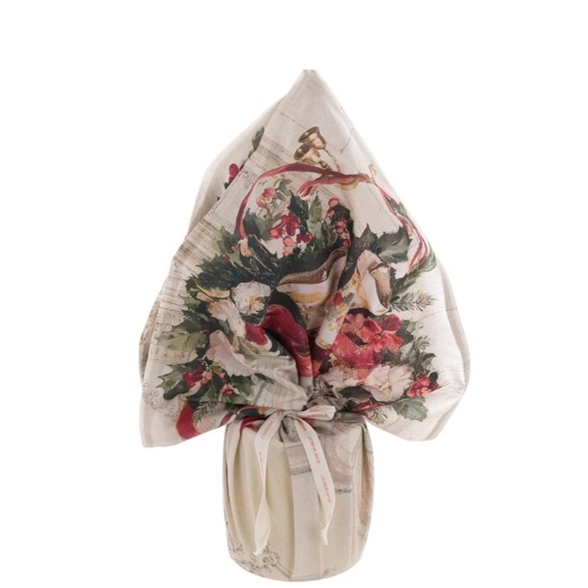 Foulard centrotavola Calessi e Calessini, Blanc Mariclò, Atelier Bologna