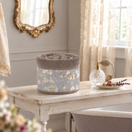 set spugne Toile de Jouy Blanc mariclò, Atelier Bologna