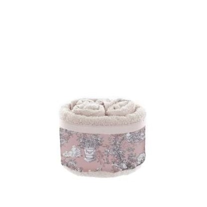 set spugne Toile de Jouy Blanc mariclò, Atelier Bologna