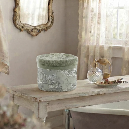 set spugne Toile de Jouy Blanc mariclò, Atelier Bologna