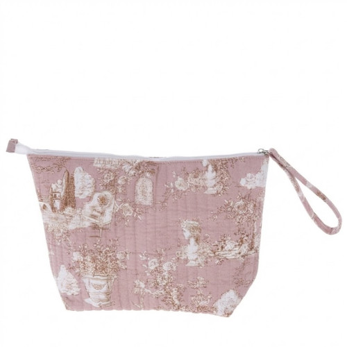Pochette Blanc Mariclò Toile du Borgo, Atelier Bologna