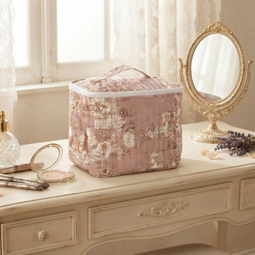 Pochette Blanc Mariclò Toile du Borgo, Atelier Bologna