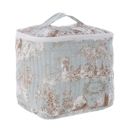 Pochette Blanc Mariclò Toile du Borgo, Atelier Bologna