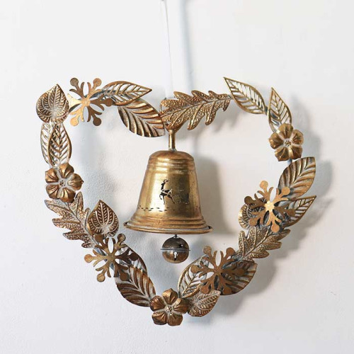 Ghirlanda Con Campana, Natale, Atelier Bologna