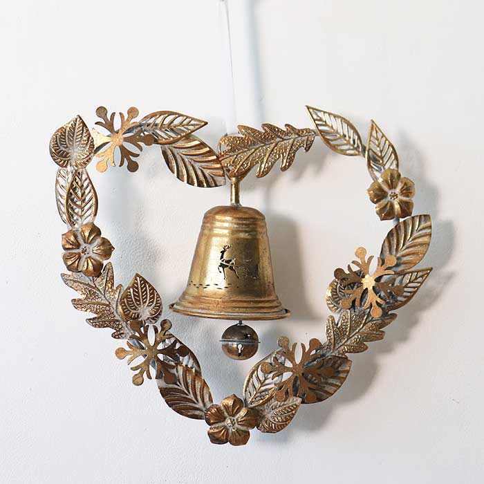 Ghirlanda Con Campana, Natale, Atelier Bologna