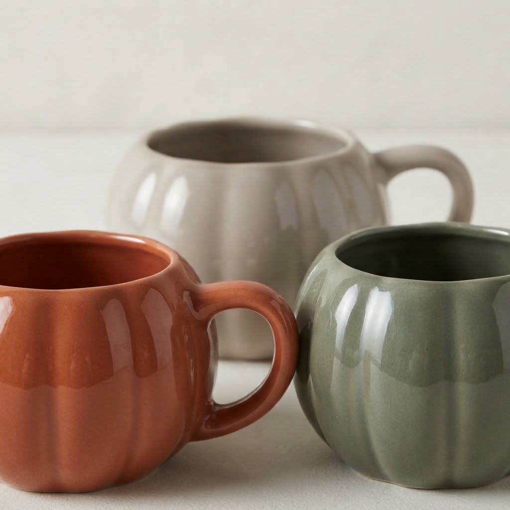 set 3 mug zucca, Atelier Bologna
