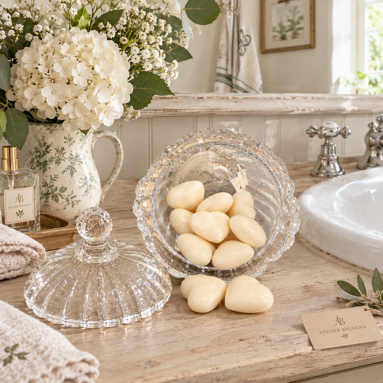 sapone 50 gr. fiori di cotone Atelier Bologna