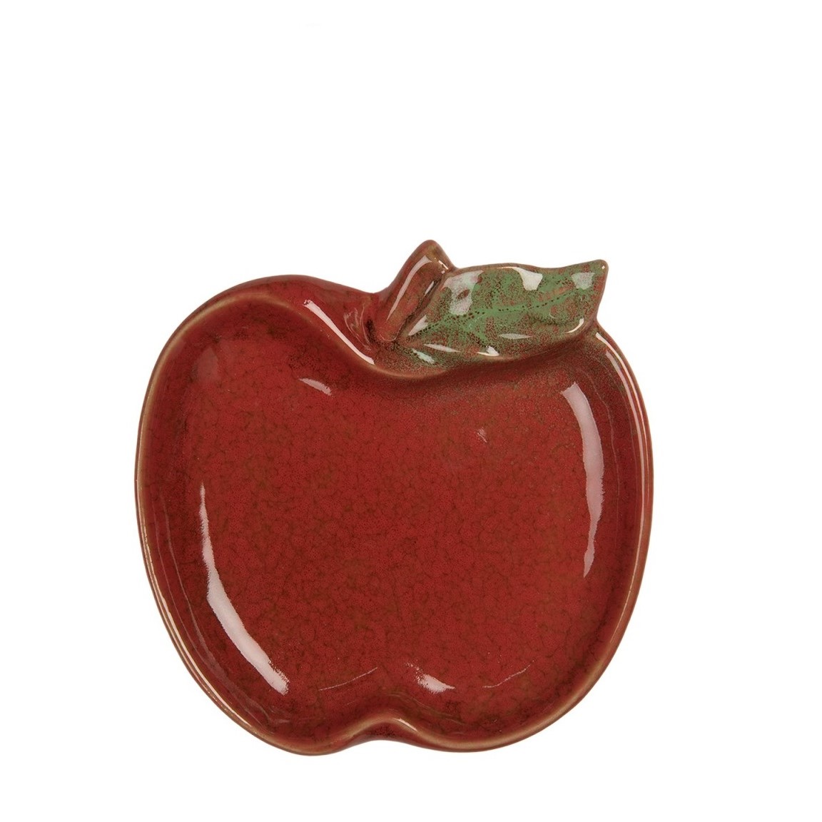 Piattino in ceramica Mela cm 12x12 - immagine 3