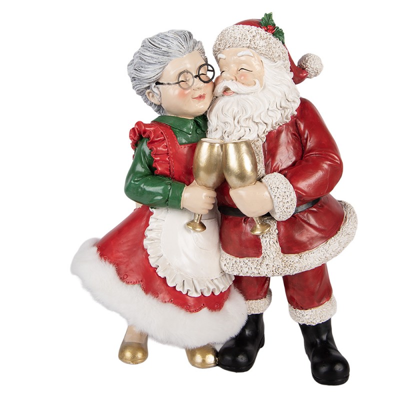 Babbo e Mamma Natale cm 20x12x25h - immagine 2