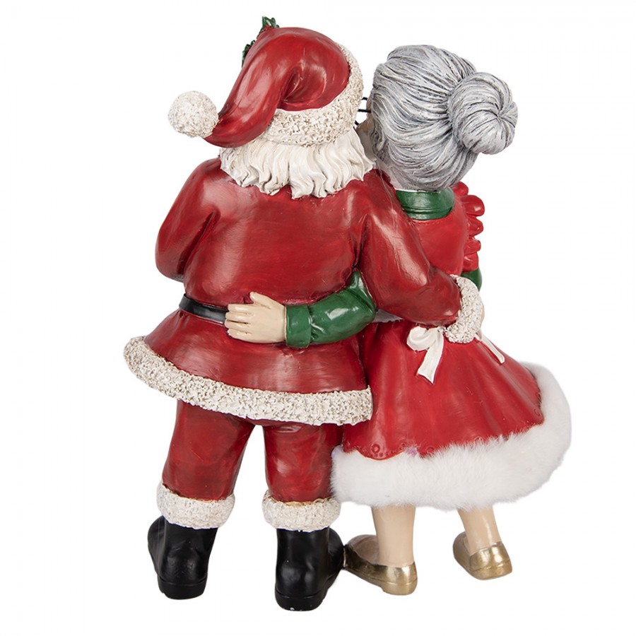 Babbo e Mamma Natale cm 20x12x25h - immagine 3