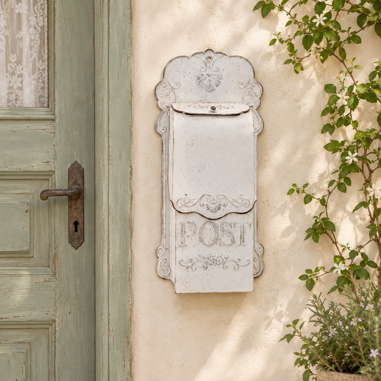 Cassetta della posta decorativa