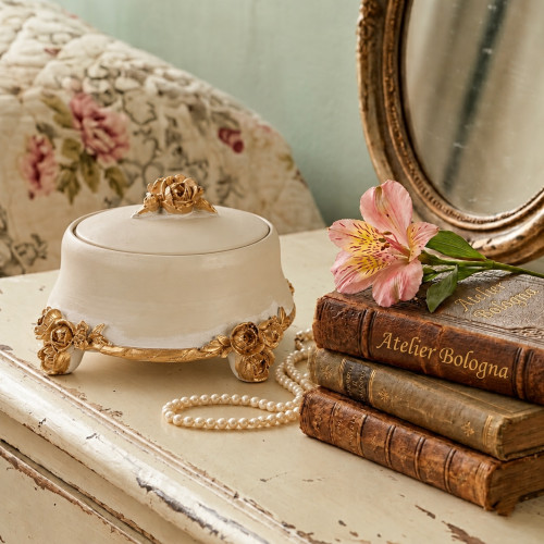 cofanetto portagioie shabby chic atelier bologna, Clayre e eef