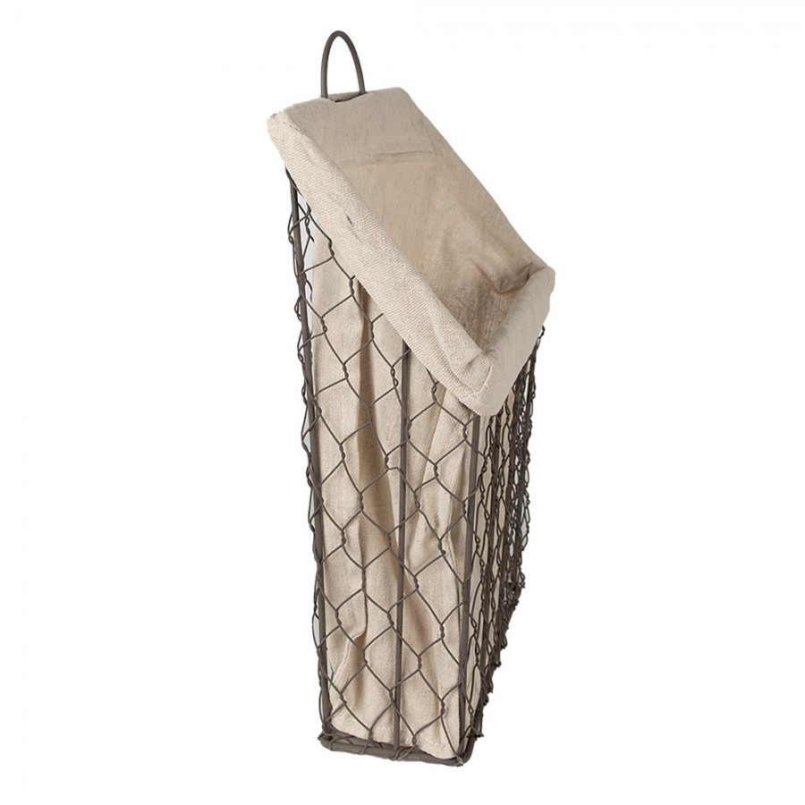 cestino da appendere, Atelier Bologna, Country Chic, Shabby Chic.