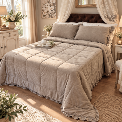 Trapunta velluto, Atelier Bologna, Luxury