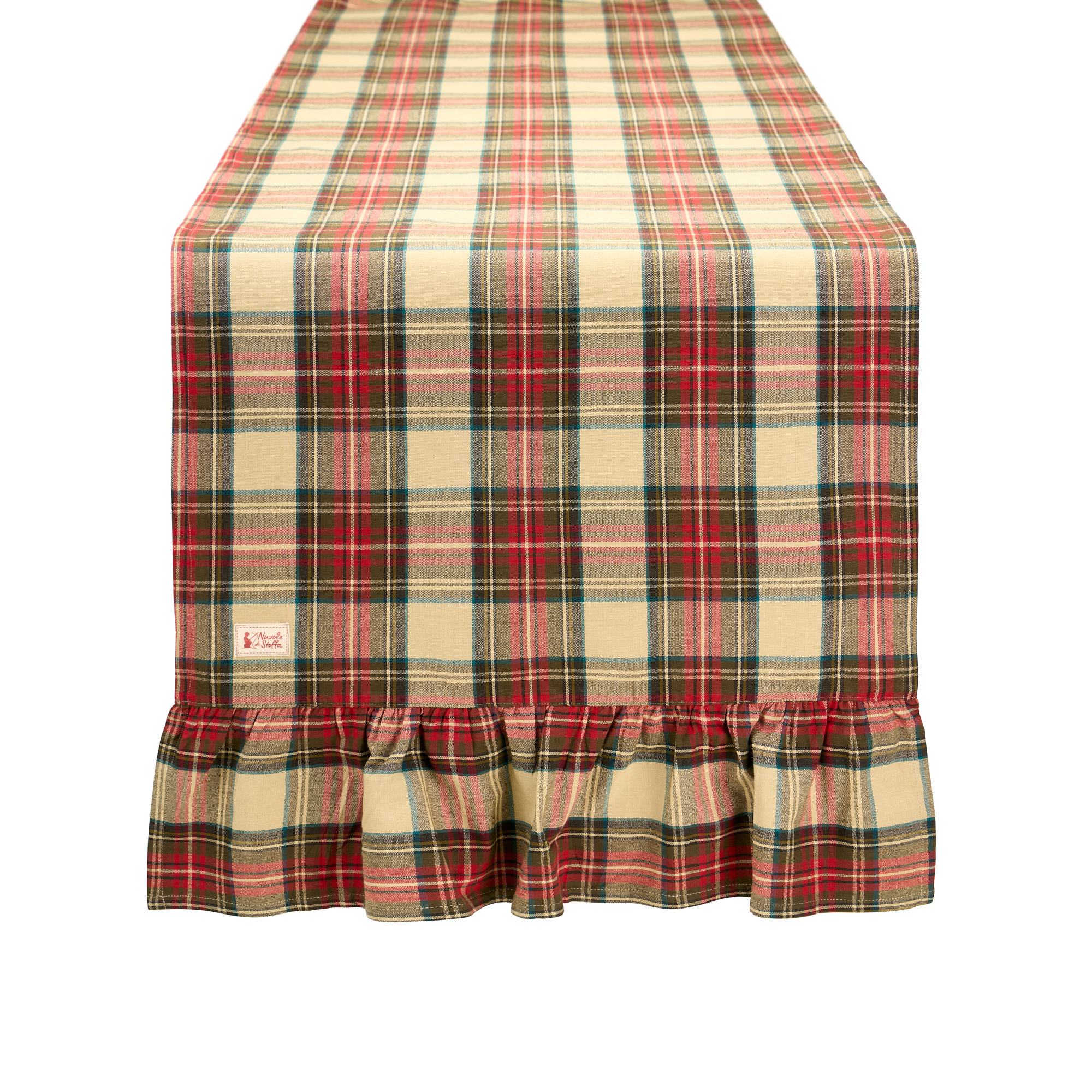 Runner in tartan , Atelier Bologna