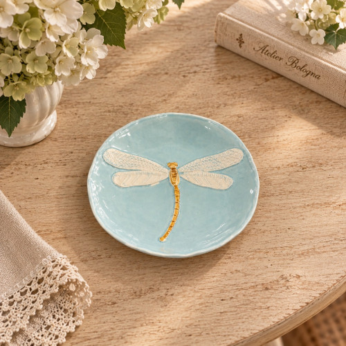 Piattino Prato, Atelier Bologna, Virginia Ceramiche, Made in Italy, Luxury