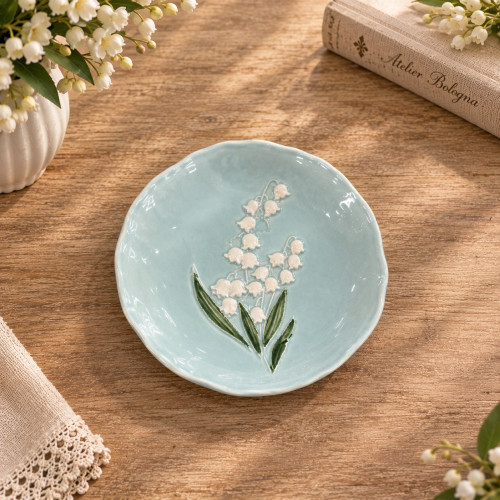 Piattino Prato, Atelier Bologna, Virginia Ceramiche, Made in Italy, Luxury