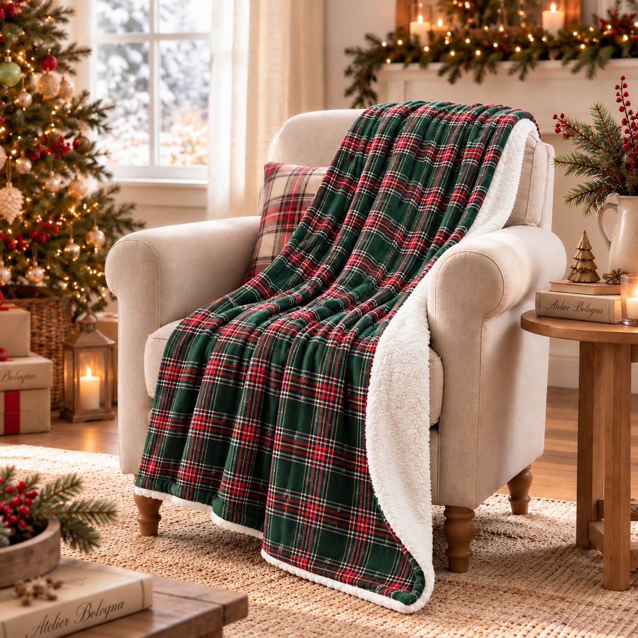 Plaid Natale, Atelier Bologna
