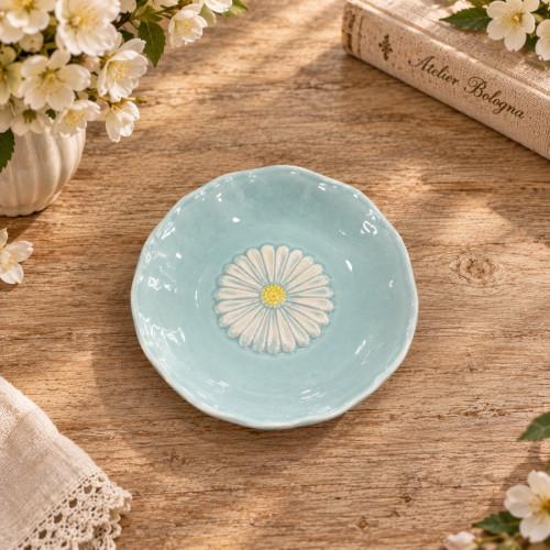 Piattino Prato, Atelier Bologna, Virginia Ceramiche, Made in Italy, Luxury